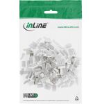 InLine Modularstecker 8P8C RJ45 z. Crimpen auf Rundkabel, geschirmt, 100er Pack