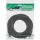 InLine Patchkabel, Cat.6A, S/FTP, PUR industrial, schwarz, 1,5m