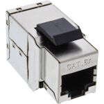 InLine Keystone RJ45 Buchse / Buchse, SNAP-In, Cat.6A STP