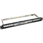 InLine Keystone RJ45 Buchse / Buchse, SNAP-In, Cat.6A STP
