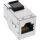 InLine Keystone RJ45 Buchse / Buchse, SNAP-In, Cat.6A STP