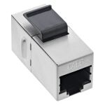 InLine Keystone RJ45 Buchse / Buchse, SNAP-In, Cat.6, STP, bulk