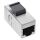 InLine Keystone RJ45 Buchse / Buchse, SNAP-In, Cat.6, STP, bulk