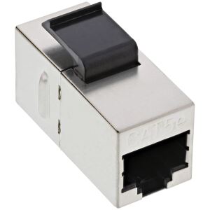 InLine Keystone RJ45 Buchse / Buchse, SNAP-In, Cat.5e