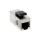 InLine Keystone RJ45 Buchse / Buchse, SNAP-In, Cat.6 STP