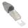 InLine Crimpstecker RJ45 geschirmt, Knickschutz grau, 10er Pack