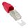 InLine Crimpstecker RJ45 geschirmt, Knickschutz rot, 10er Pack