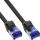 InLine Patchkabel Slim, Cat.6A, S/FTP, TPE (LSZH), PoE, schwarz, 2m