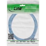 InLine Patchkabel Slim, Cat.6A, S/FTP, TPE (LSZH) flexibel, PoE, blau, 3m
