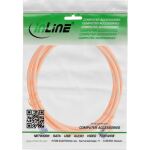 InLine Patchkabel Slim, Cat.6A, S/FTP, TPE (LSZH) flexibel, PoE, orange, 3m