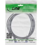 InLine Patchkabel Slim, Cat.6A, S/FTP, TPE (LSZH), PoE, schwarz, 25m