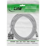 InLine Patchkabel slim, U/FTP, Cat.8.1, TPE halogenfrei, grau, 2m