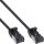 InLine Patchkabel slim, U/FTP, Cat.8.1, TPE halogenfrei, schwarz, 0,25m