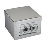 InLine Cat.6 Anschlussdose Unterputz, 2x RJ45 Buchse, RAL9010 weiß, waagerecht