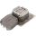 InLine Cat.6 Anschlussdose, AP/UP 2x RJ45 Buchse, RAL9010, weiß, waagerecht