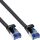 InLine Patchkabel flach, U/FTP, Cat.6A, TPE halogenfrei, schwarz, 7,5m