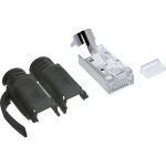 InLine Crimpstecker Cat.6A RJ45 geschirmt, 3-teilig schwarz 10er Pack