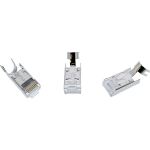 InLine Crimpstecker Cat.6A RJ45 geschirmt, 3-teilig schwarz 100er Pack