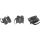 InLine Crimpstecker Cat.6A RJ45 geschirmt, 3-teilig schwarz 100er Pack