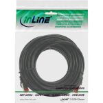 InLine Patchkabel, S/FTP (PiMf), Cat.6, 250MHz, PVC, CCA, schwarz, 7,5m