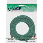 InLine Patchkabel, S/FTP (PiMf), Cat.6, 250MHz, PVC, CCA, grün, 10m