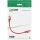 InLine Patchkabel, S/FTP (PiMf), Cat.6, 250MHz, PVC, CCA, rot, 0,25m