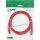 InLine Patchkabel, S/FTP (PiMf), Cat.6, 250MHz, PVC, CCA, rot, 0,5m