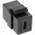 InLine USB 3.1 Keystone Snap-In Einsatz, USB-C Buchse / Buchse, schwarz