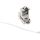InLine Keystone RJ45 Buchse, SNAP-In, Cat.6a, mit Staubschutz schwarz