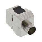 InLine Keystone RJ45 Buchse, SNAP-In, Cat.6a, Schraubverschluss