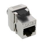 InLine Keystone RJ45 Buchse, SNAP-In, Cat.8.1, Schraubverschluss