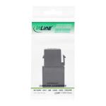 InLine HDMI Keystone Snap-In Einsatz 4K/60Hz, HDMI A Buchse/Buchse, gewinkelt