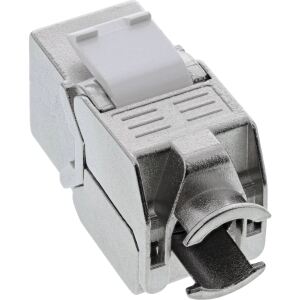 InLine Keystone RJ45 Buchse, SNAP-In, Cat.8.1, schmale Ausführung