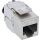 InLine Keystone RJ45 Buchse Slim, SNAP-In, Cat.8.1, integrierter Kabelbinder