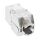 InLine Keystone RJ45 Buchse, SNAP-In, Cat.6a, mit Staubschutz blau