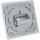 InLine Rahmenset für 2x RJ45 Bu/LSA Einsatz, Keystone SNAP-In, weiß RAL9010