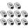 InLine Keystone RJ45 Buchse Slim SNAP-In Cat.6A, integr. Kabelbinder, 10er Pack