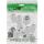 InLine Keystone RJ45 Buchse Slim SNAP-In Cat.6A, integr. Kabelbinder, 10er Pack