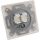 InLine Rahmenset für 2x RJ45 Bu/LSA Einsatz 90°, Keystone SNAP-In, weiß RAL