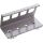 InLine Keystone SNAP-In Metall-Modulhalter, 4-fach für Hutschiene