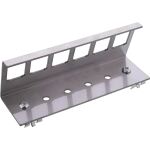 InLine Keystone SNAP-In Metall-Modulhalter, 6-fach für Hutschiene