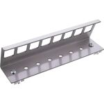InLine Keystone SNAP-In Metall-Modulhalter, 8-fach für Hutschiene