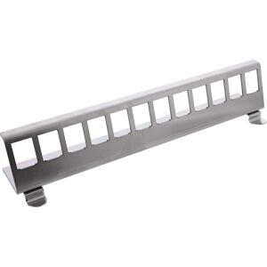 InLine Keystone SNAP-In Metall-Modulhalter, 12-fach für Hutschiene