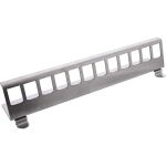 InLine Keystone SNAP-In Metall-Modulhalter, 12-fach für Hutschiene