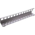 InLine Keystone SNAP-In Metall-Modulhalter, 12-fach für Hutschiene