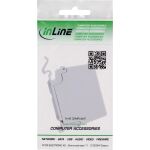 InLine Cat.6A RJ45-Doppelkupplung für Hutschiene