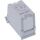 InLine Cat.6A RJ45-Doppelkupplung für Hutschiene