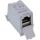 InLine Cat.6A RJ45-Doppelkupplung für Hutschiene