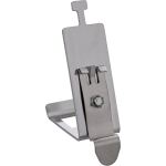 InLine Keystone SNAP-In Metall-Modulhalter, 1-fach für Hutschiene, mit Lasche