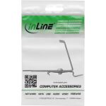 InLine Keystone SNAP-In Metall-Modulhalter, 2-fach für Hutschiene, mit Lasche